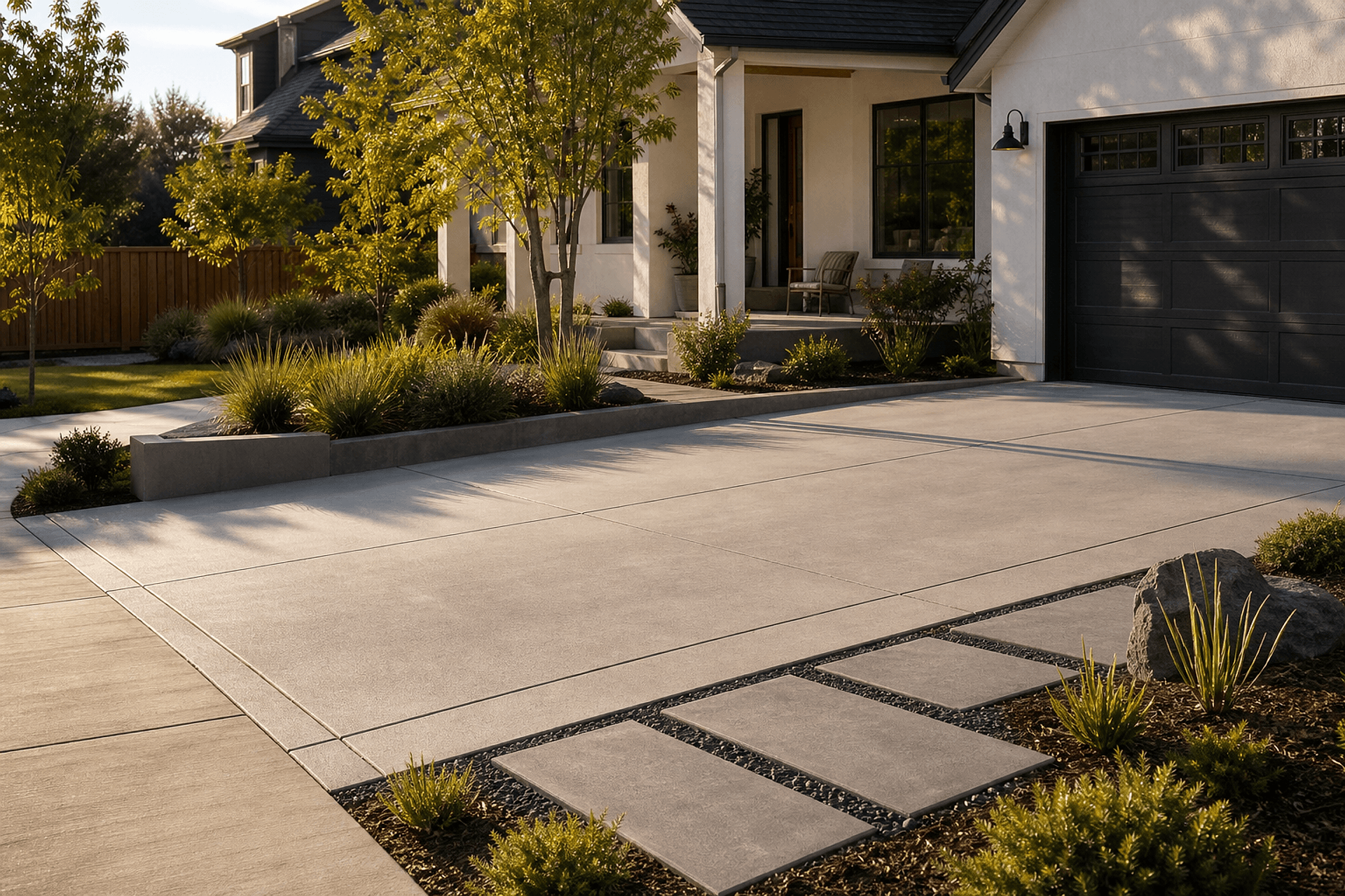 A Sacramento neighborhood street seen at a human distance